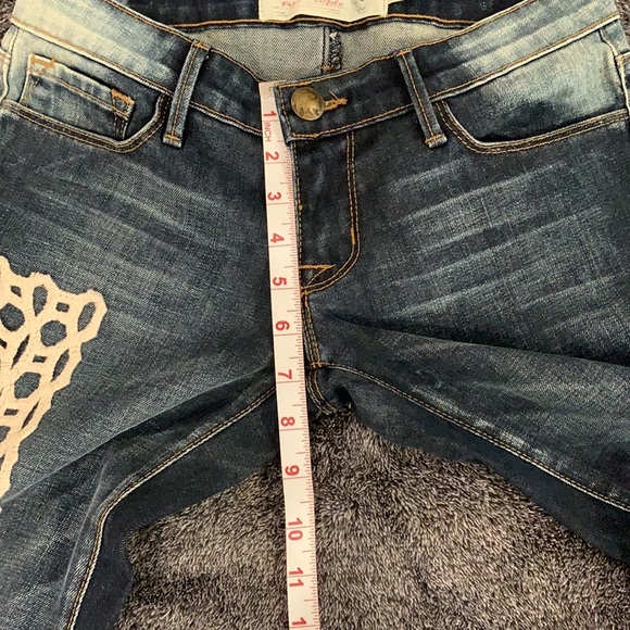 Free People Patchwork Jeans 24 - Picture 8 of 13